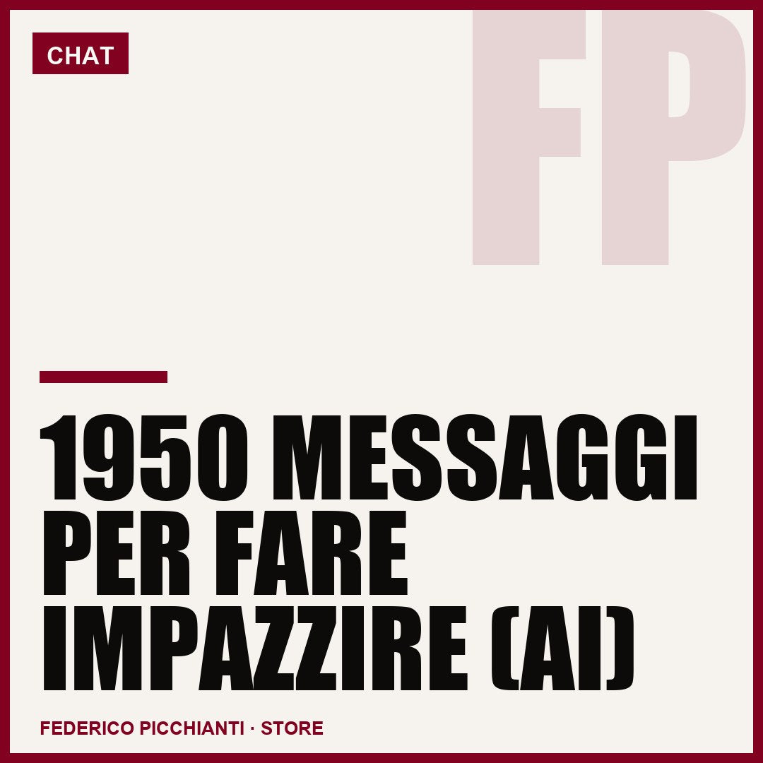 1950 Messaggi Per Fare Impazzire (AI)