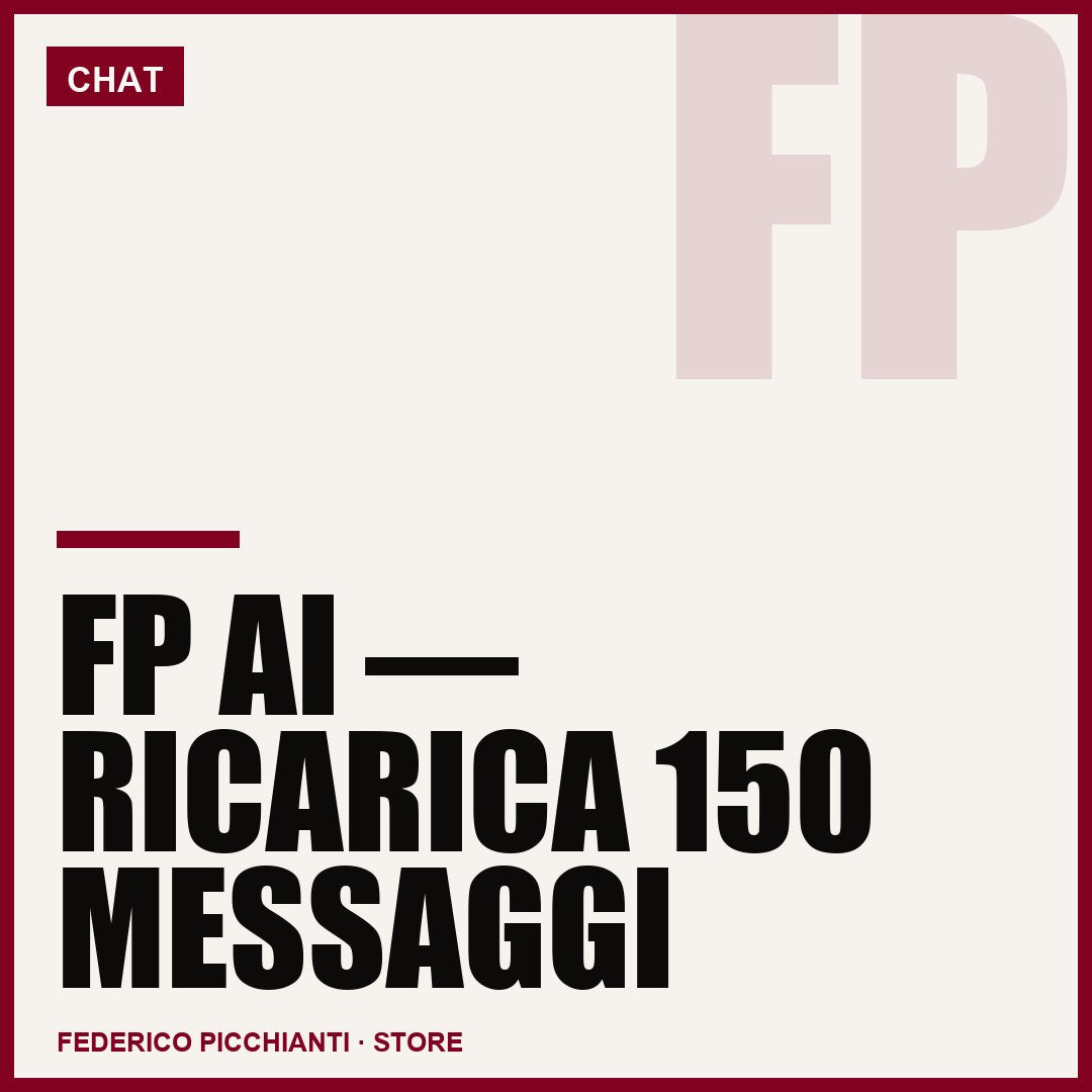FP AI — Ricarica 150 messaggi