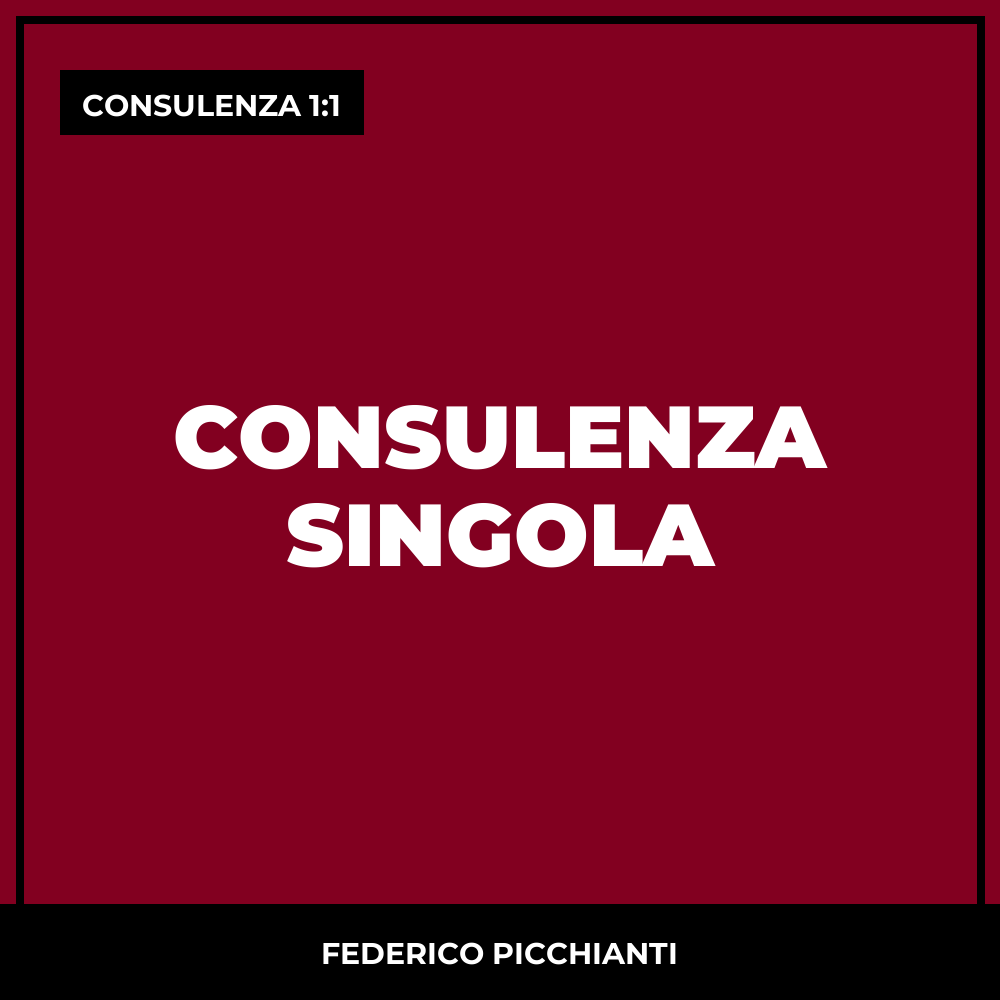 Consulenza Singola