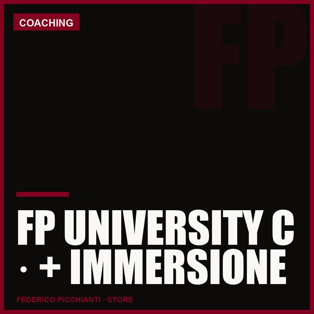 FP University C · + Immersione