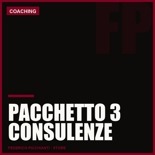 Pacchetto 3 Consulenze