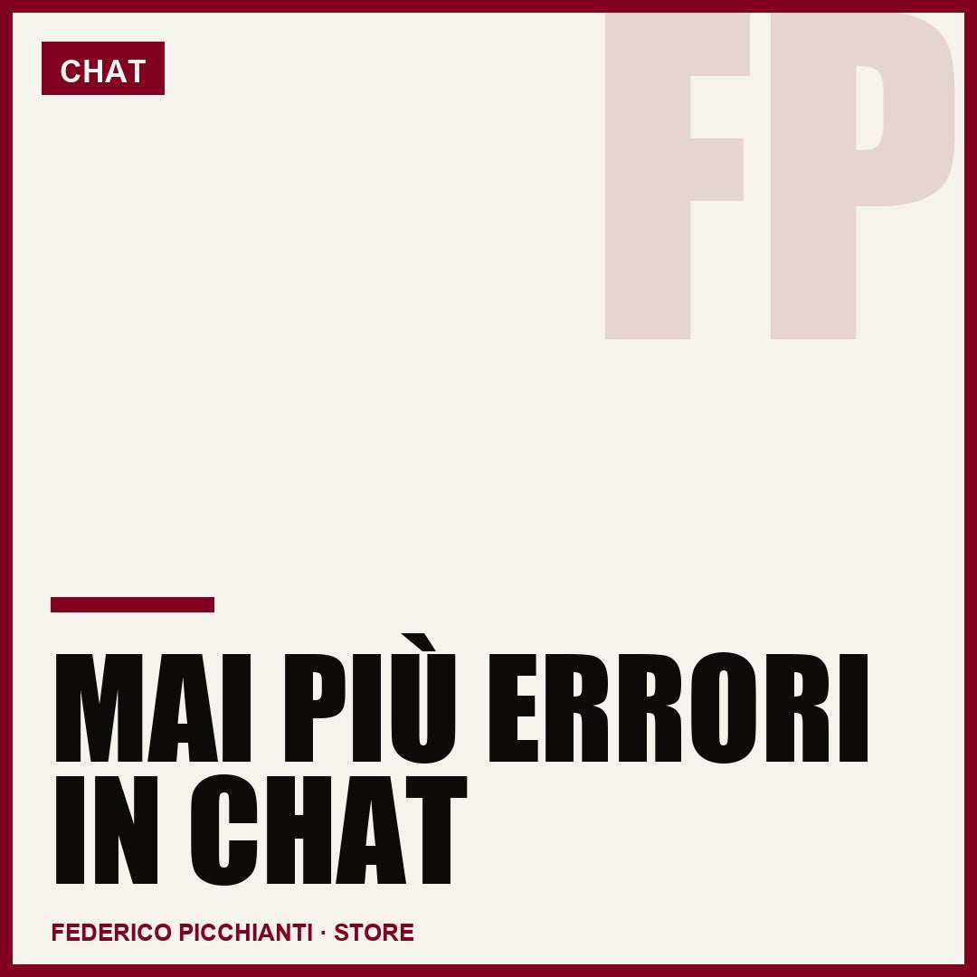 Mai Più Errori in Chat