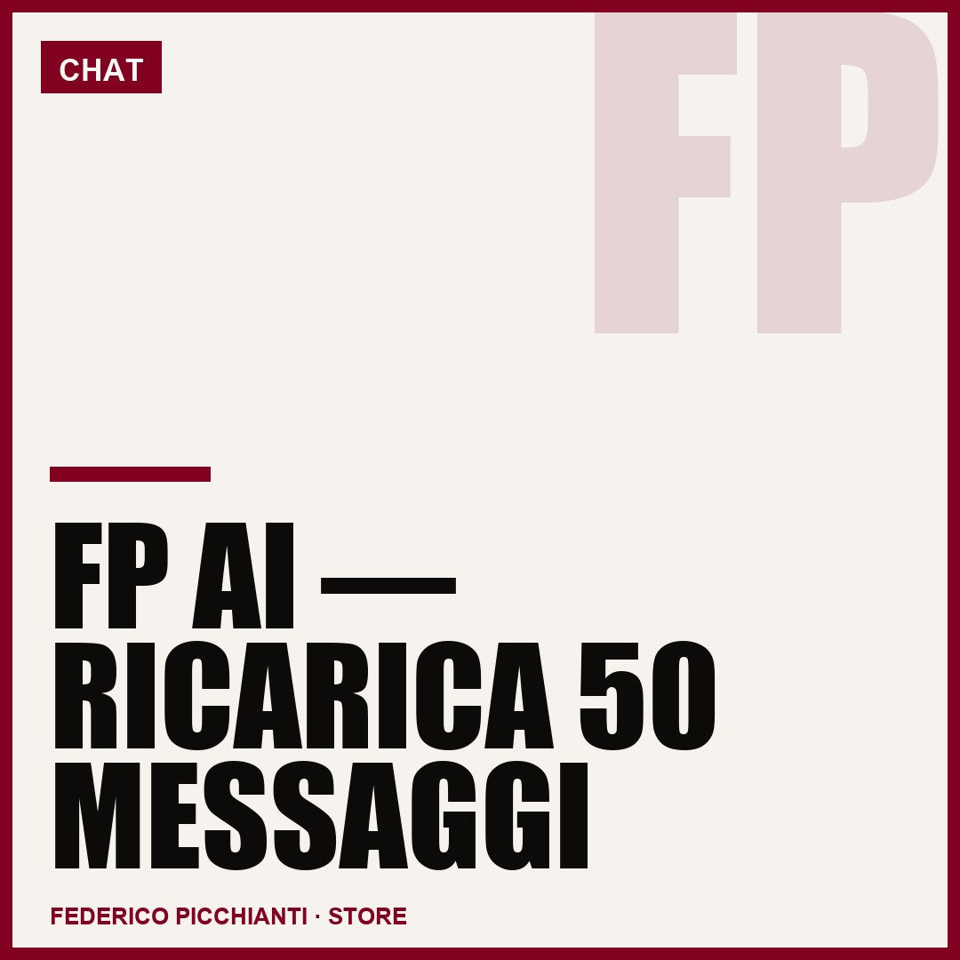 FP AI — Ricarica 50 messaggi
