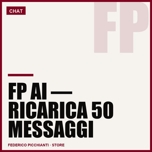 FP AI — Ricarica 50 messaggi