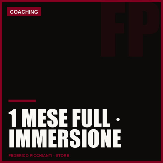 1 Mese Full · Immersione