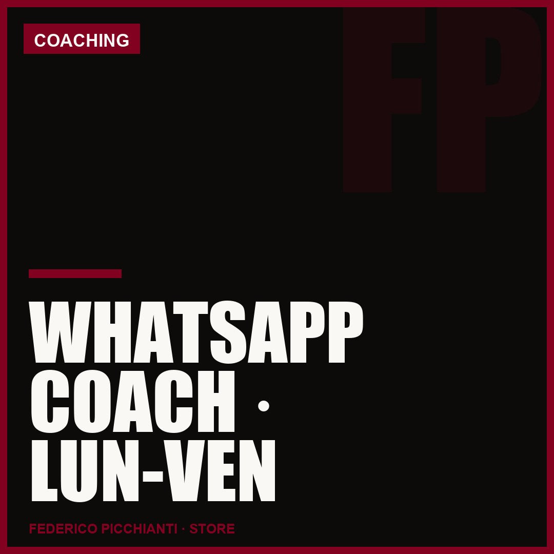 WhatsApp Coach · Lun-Ven